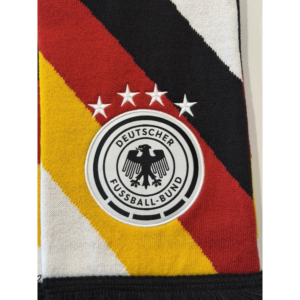 Adidas DFB Germany 2026 Soccer Scarf World Cup White Black KC6688 NEW